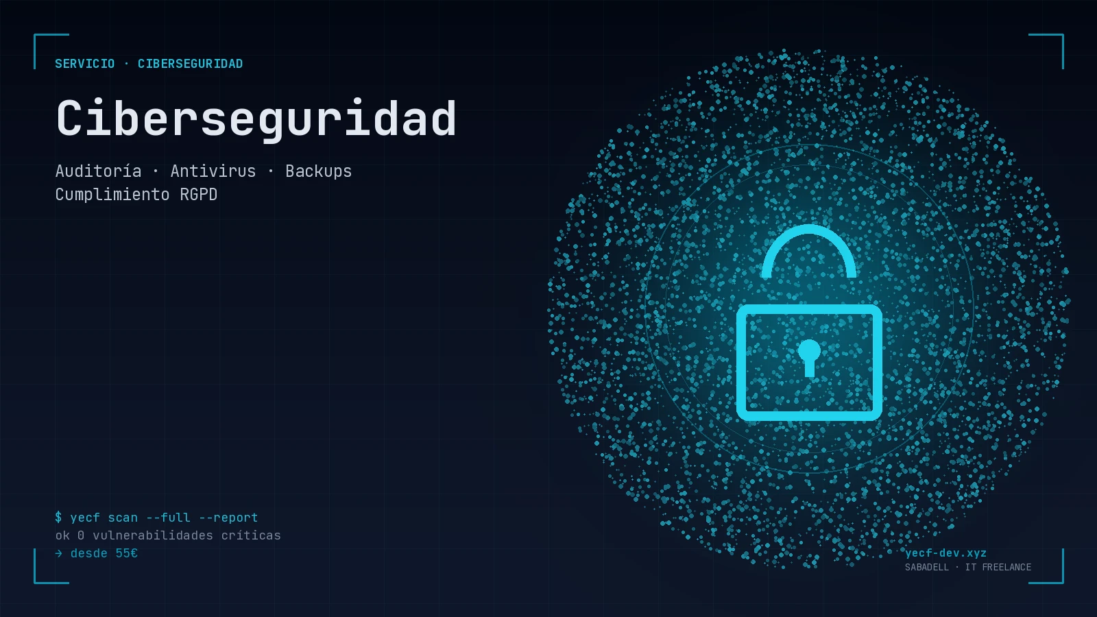 Servicio Ciberseguridad — yecf-dev